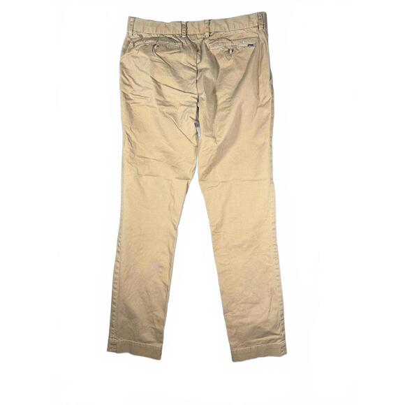 Polo Ralph Lauren Men's Khaki Stretch Slim Fit Chino Pants - Size 32x32 - Picture 7 of 7